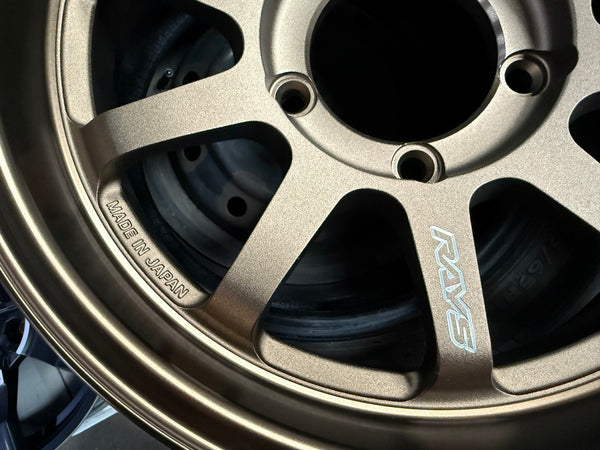 New 16X5.5 ET-20 RAYS A Lap J Japan Rim (4 wheel) Matt Bronze 5X139.7