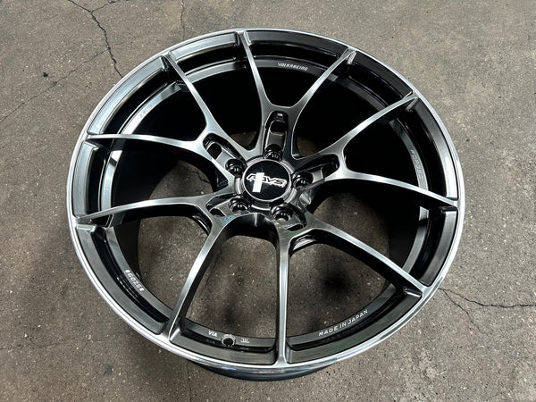 New 19X9 ET32 RAYS G025 Japan Rim (4 wheel) Gloss Gunmetal 5X112