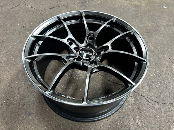 New 19X9 ET32 RAYS G025 Japan Rim (4 wheel) Gloss Gunmetal 5X112