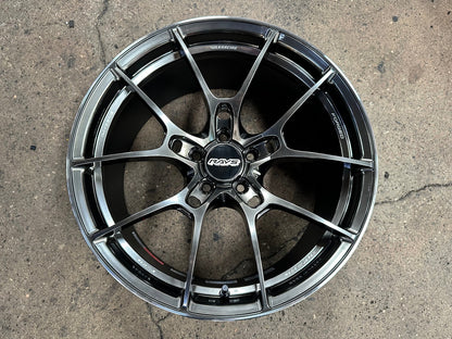 New 19X9.5 ET44 RAYS G025 Japan Rim (4 wheel) Gloss Gunmetal 5X112