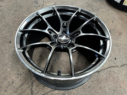 New 19X9.5 ET44 RAYS G025 Japan Rim (4 wheel) Gloss Gunmetal 5X112