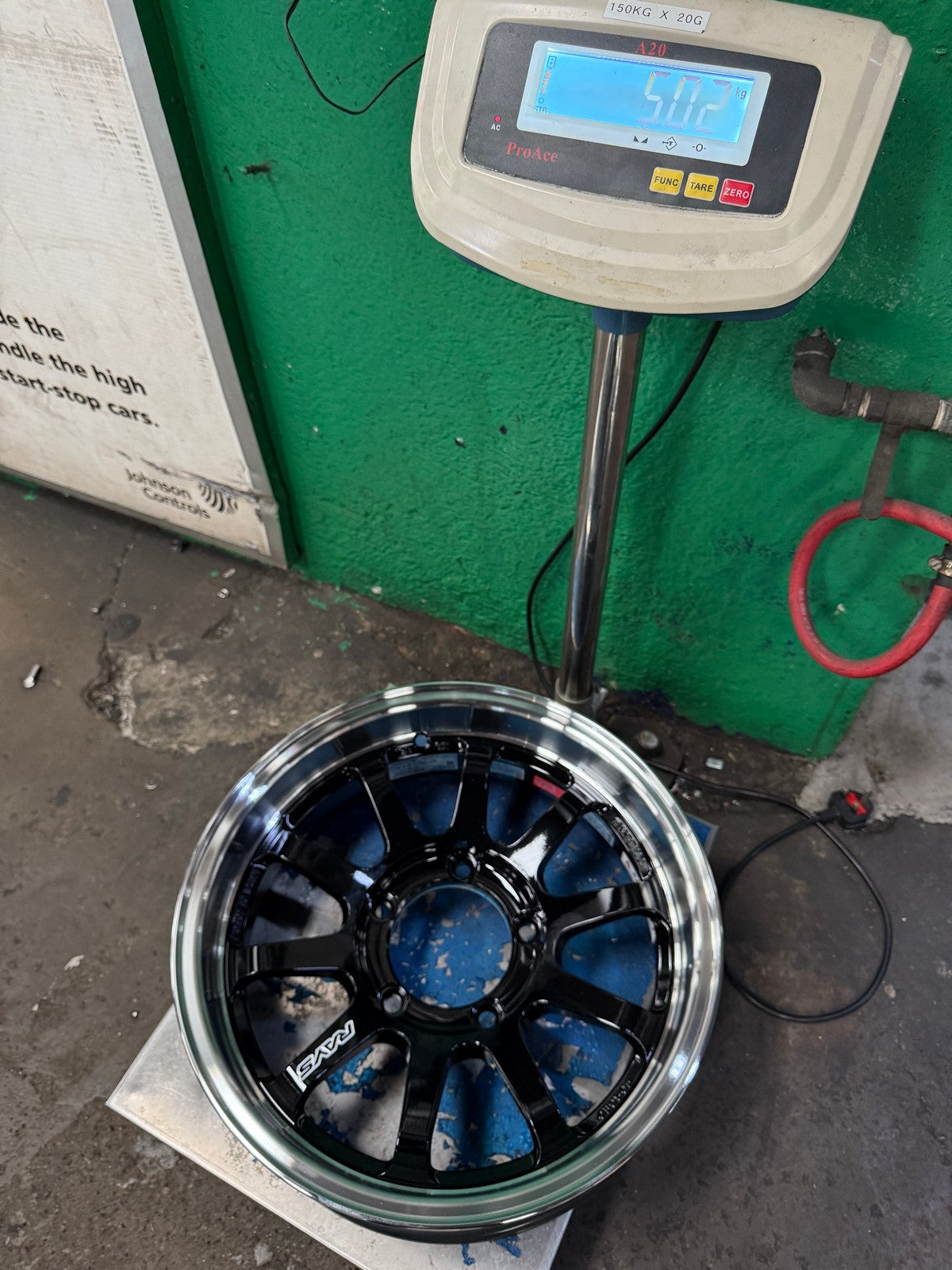 New 16X5.5 ET-20 RAYS A Lap J Japan Forged Rim (4 wheel) Gloss Black 5X139.7