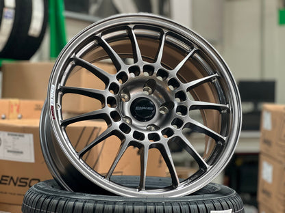 New 18X8.5 ET38 Enkei RCT5 Rim (4 wheel) Gloss Gunmetal 5X114.3