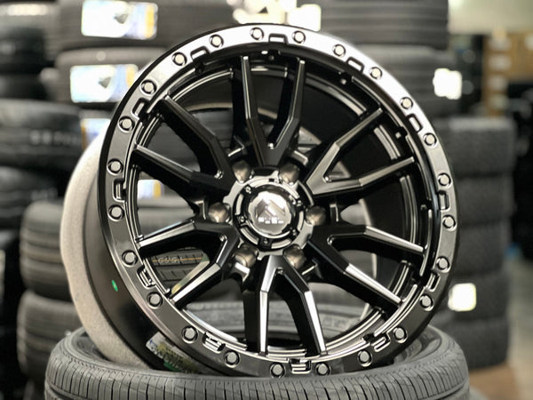 New 18X9 ET-12 Fuel Rebel Rim (4 wheel) Matt Black 6X139.7