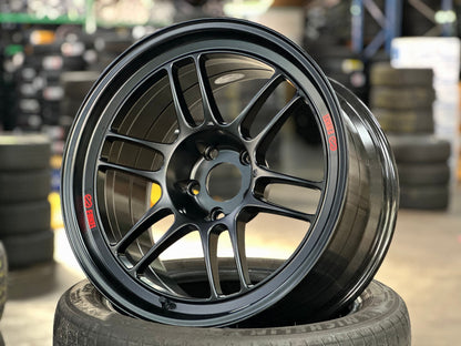 New 18X10.5 ET15 Enkei RPF1 Rim (4 wheel) Matt Black 5X114.3