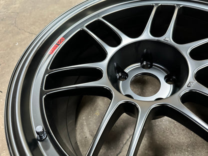 New 18X10.5 ET15 Enkei RPF1 Rim (4 wheel) Matt Black 5X114.3
