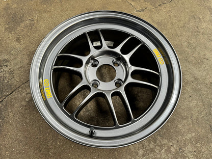 New 15X7 ET35 Enkei RPF1 Rim (4 wheel) Gloss Gunmetal 4X100