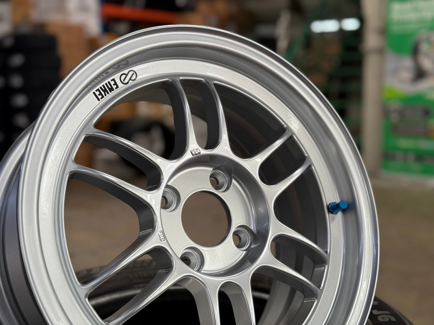 New 15X7 ET35 Enkei RPF1 Rim (4 wheel) Gloss Gunmetal 4X100