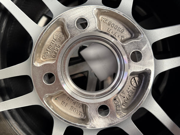 New 15X7 ET35 Enkei RPF1 Rim (4 wheel) Gloss Gunmetal 4X100