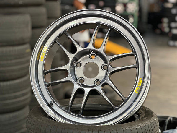 New 17X8 ET35 Enkei RPF1 Rim (4 wheel) Gloss Gunmetal 5X114.3