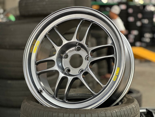 New 17X8 ET35 Enkei RPF1 Rim (4 wheel) Gloss Gunmetal 5X114.3