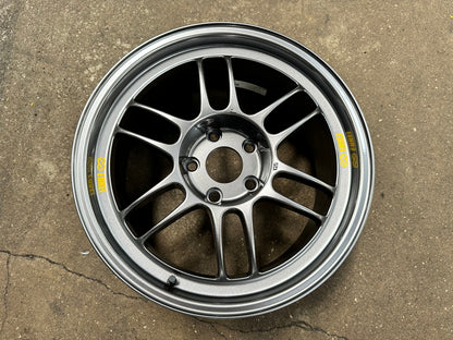 New 17X8 ET35 Enkei RPF1 Rim (4 wheel) Gloss Gunmetal 5X114.3