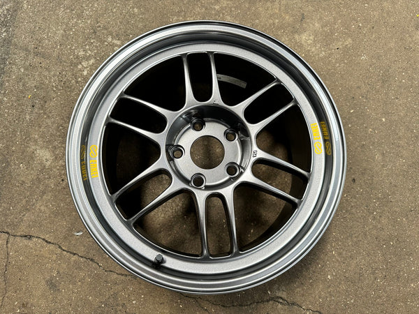 New 17X8 ET35 Enkei RPF1 Rim (4 wheel) Gloss Gunmetal 5X114.3
