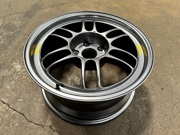New 17X8 ET35 Enkei RPF1 Rim (4 wheel) Gloss Gunmetal 5X114.3