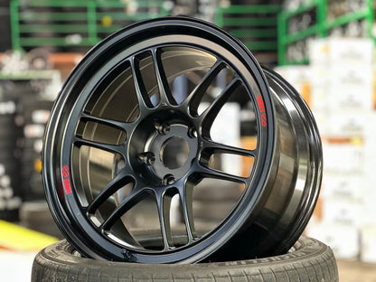 New 18X9.5 ET15 Enkei RPF1 Rim (4 wheel) Matt Black 5X114.3