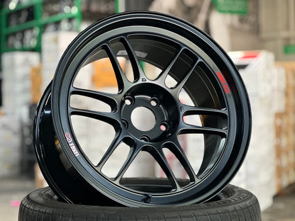 New 18X9.5 ET15 Enkei RPF1 Rim (4 wheel) Matt Black 5X114.3