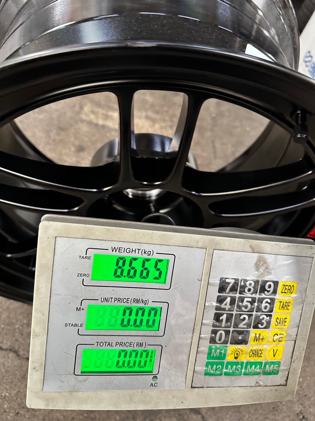 New 18X9.5 ET15 Enkei RPF1 Rim (4 wheel) Matt Black 5X114.3