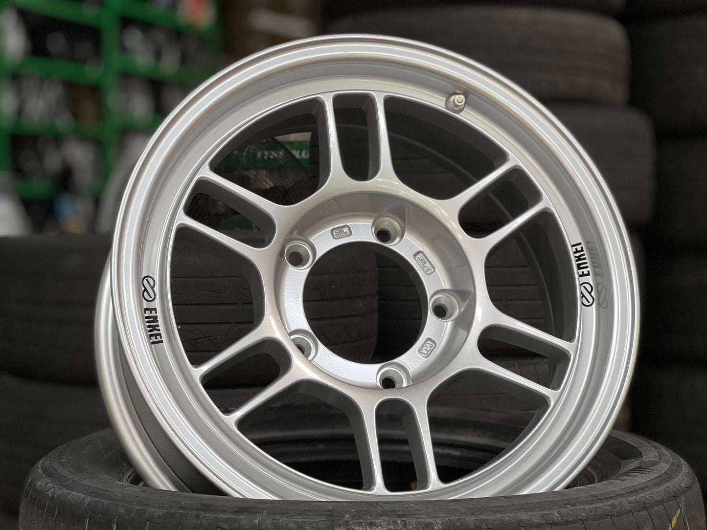 New 16X6 ET0 Enkei RPT1 Rim (5 wheel) Gloss Silver 5X139.7