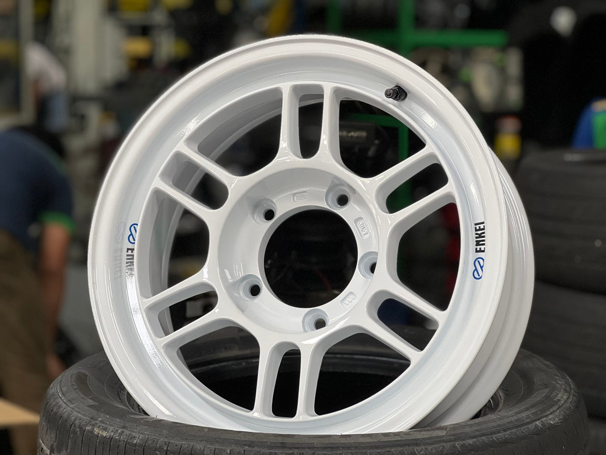 New 16X6 ET0 Enkei RPT1 Rim (5 wheel) Gloss White 5X139.7