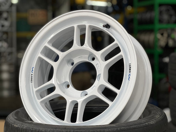 New 16X6 ET0 Enkei RPT1 Rim (5 wheel) Gloss White 5X139.7