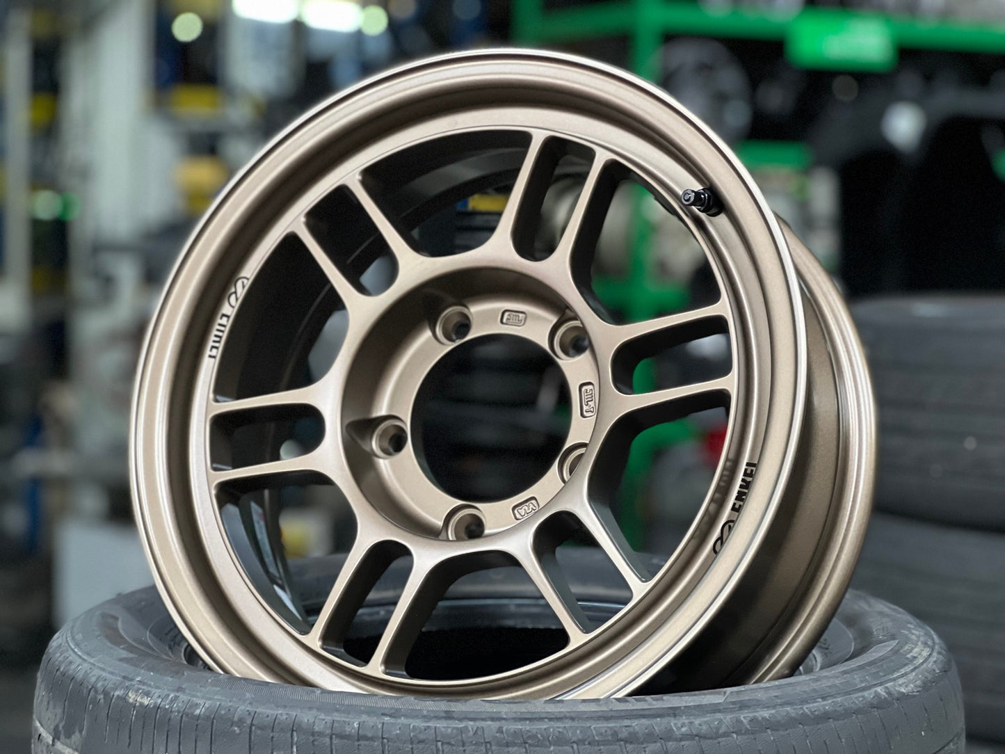 New 16X6 ET0 Enkei RPT1 Rim (5 wheel) Matt Bronze 5X139.7