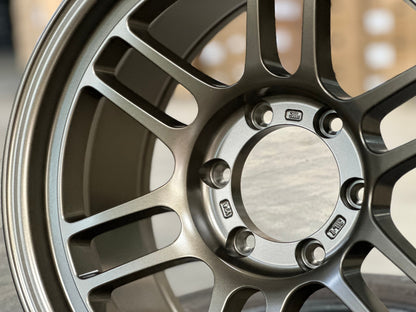 New 18X9 ET0 Enkei RPT1 Rim (4 wheel) Matt Bronze 6X139.7