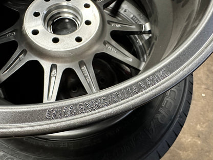 New 16X7 ET40 Enkei SC46 Rim (4 wheel) Gloss Gunmetal 4X114.3