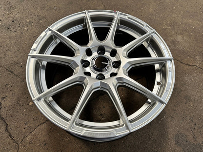 New 16X7 ET40 Enkei SC46 Rim (4 wheel) Gloss Silver 4X114.3