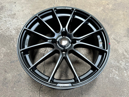 New 17X7.5 ET20 Enkei SC48 Rim (4 wheel) Matt Black 4X108