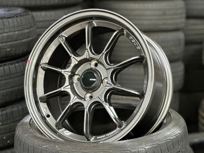 New 15X7 ET35 Enkei SC58 Rim (4 wheel) Gloss Gunmetal 4X100