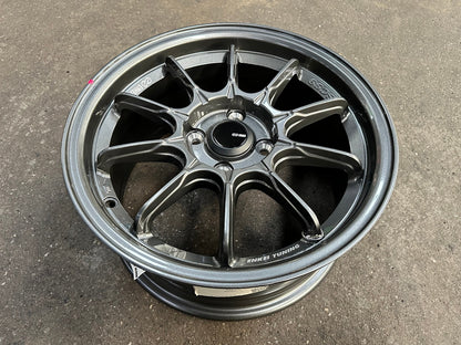 New 15X7 ET35 Enkei SC58 Rim (4 wheel) Gloss Gunmetal 4X100