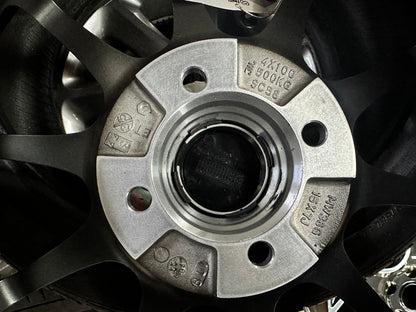 New 15X7 ET35 Enkei SC58 Rim (4 wheel) Gloss Gunmetal 4X100