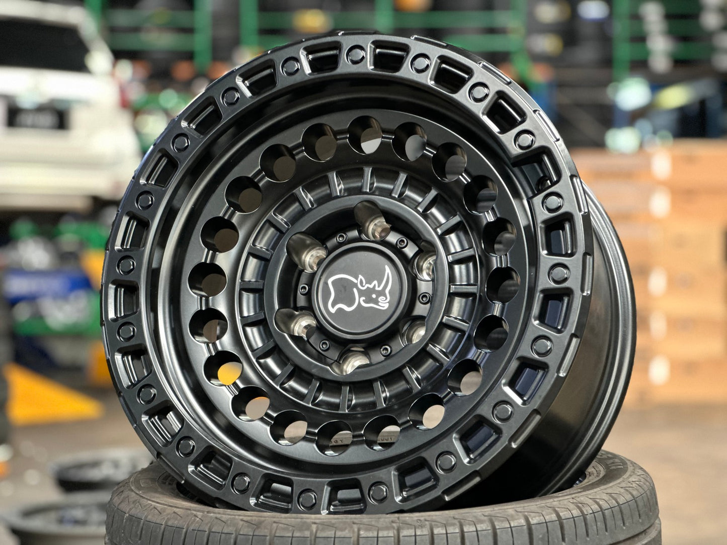 New 17X8.5 ET-10 Black Rhino Sentinel Rim (4 wheel) Matt Black 6X139.7