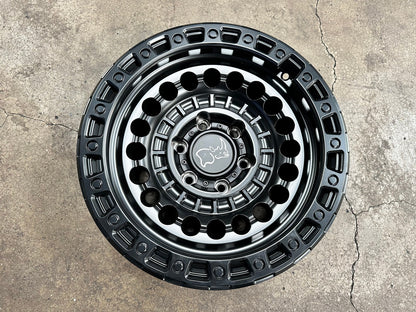 New 17X8.5 ET-10 Black Rhino Sentinel Rim (4 wheel) Matt Black 6X139.7