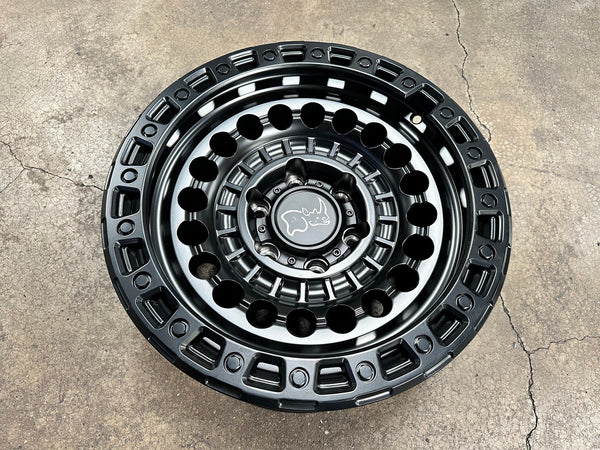 New 17X8.5 ET-10 Black Rhino Sentinel Rim (4 wheel) Matt Black 6X139.7