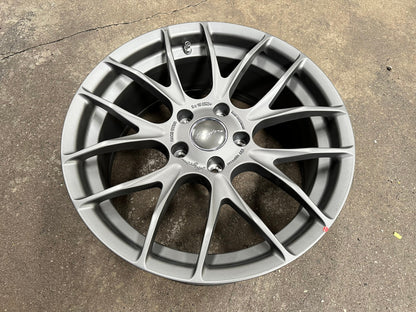 New 18X8 ET34 Breyton GTSR Rim (4 wheel) Matt Gunmetal 5X120