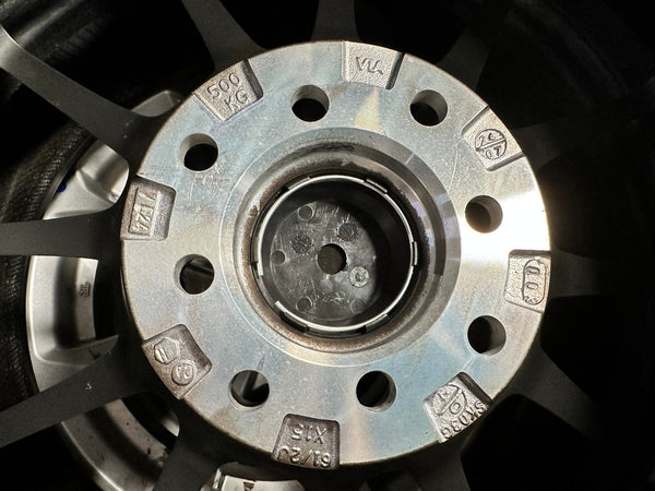 New 15X6.5 ET40 Advanti Parallex Rim (4 wheel) Matt Black 4X100