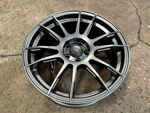 New 17X7.5 ET40 Advanti Mercury VI Rim (4 wheel) Matt Gunmetal 5X100