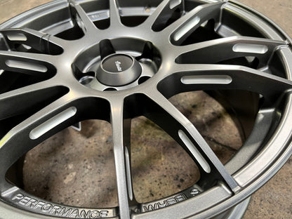 New 17X7.5 ET40 Advanti Mercury VI Rim (4 wheel) Matt Gunmetal 5X100