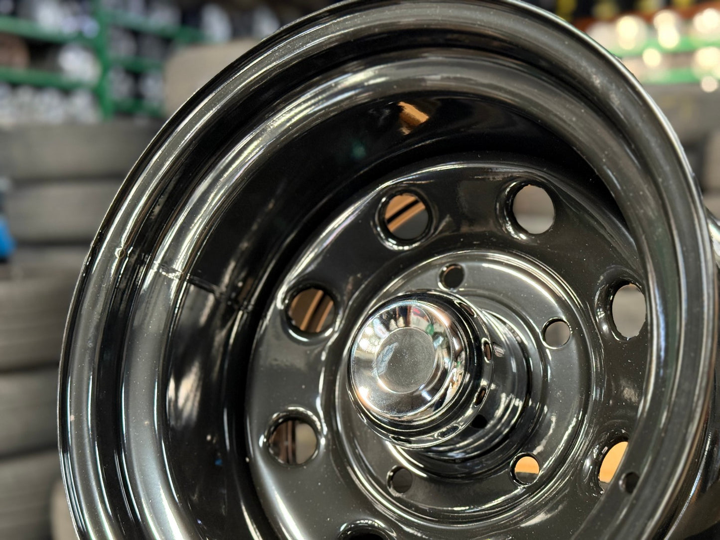 New 16X10 ET-44 Defender Steel Rim (5 wheel) Gloss Gunmetal 5X165.1