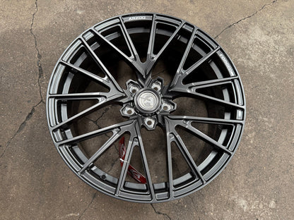 New 20X8.5 ET35 Anzoo Spring Rim (4 wheel) Gloss Gunmetal 5X120