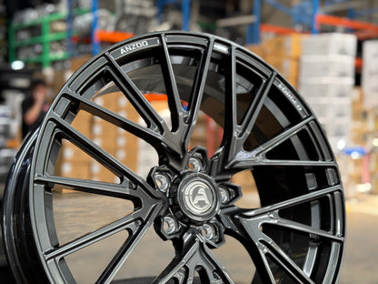 New 20X8.5 ET35 Anzoo Spring Rim (4 wheel) Gloss Gunmetal 5X120