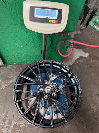 New 20X8.5 ET35 Anzoo Spring Rim (4 wheel) Gloss Gunmetal 5X120