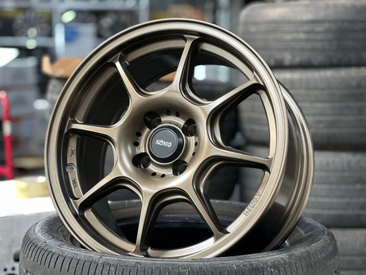 New 16X7.5 ET35 Konig Konig Rim (4 wheel) Matt Bronze 4X100