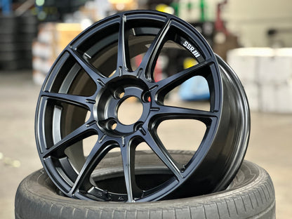 New 16X6.5 ET42 SSR GTX01 Rim (4 wheel) Matt Black 4X100