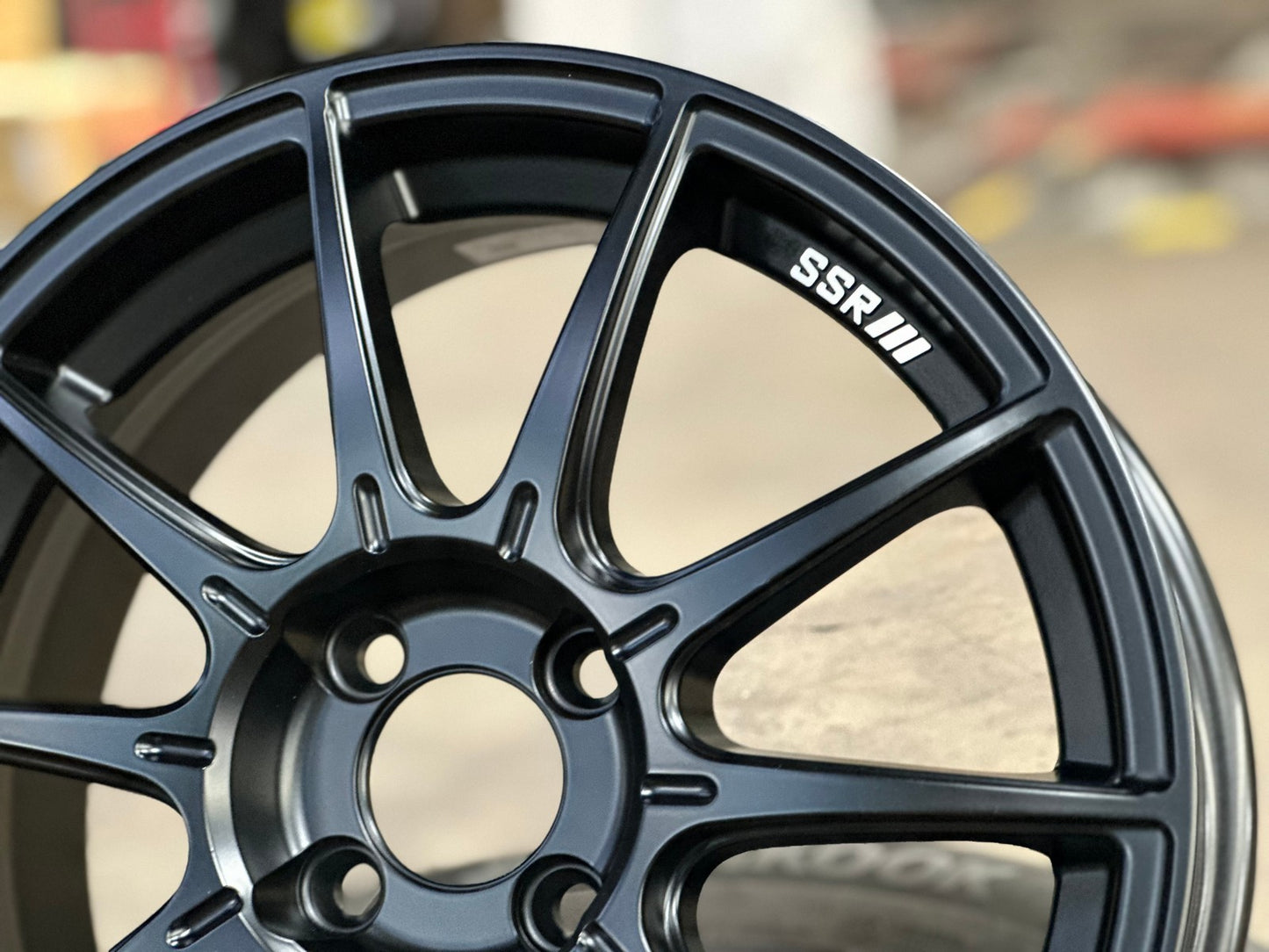 New 16X6.5 ET42 SSR GTX01 Rim (4 wheel) Matt Black 4X100