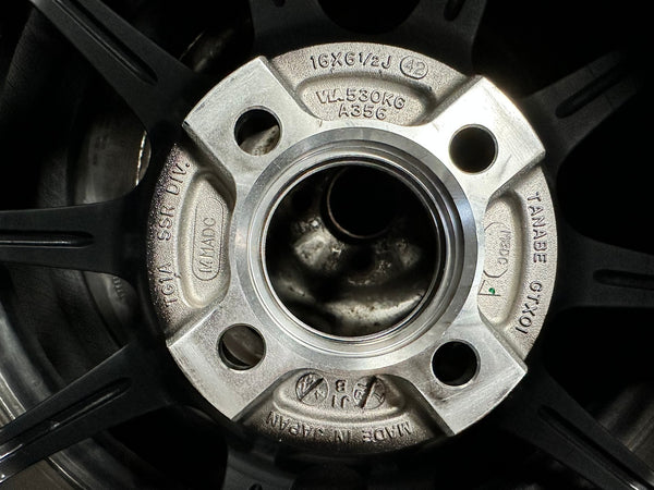 New 16X6.5 ET42 SSR GTX01 Rim (4 wheel) Matt Black 4X100