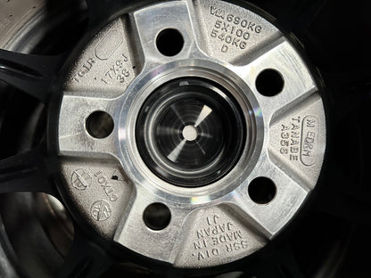 New 17X9 ET38 SSR GTX01 Rim (4 wheel) Matt Black 5X100