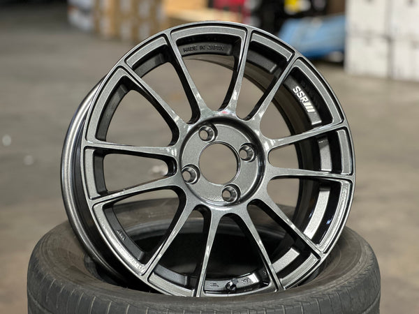 New 16X6.5 ET45 SSR GTX04 Rim (4 wheel) Gloss Gunmetal 4X100