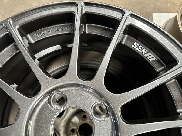 New 16X6.5 ET45 SSR GTX04 Rim (4 wheel) Gloss Gunmetal 4X100